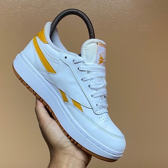 Reebok Classics Club C White And Gold Sneakers - Picture 11 of 15